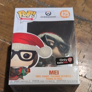 Funko Pop! Games Overwatch Mei Figure - Red, Black, White